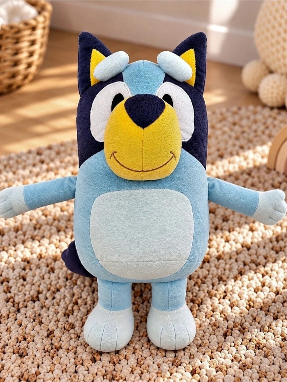 Bluey Jumbo Plush 18” Large Stuffed Animal Moose Toys